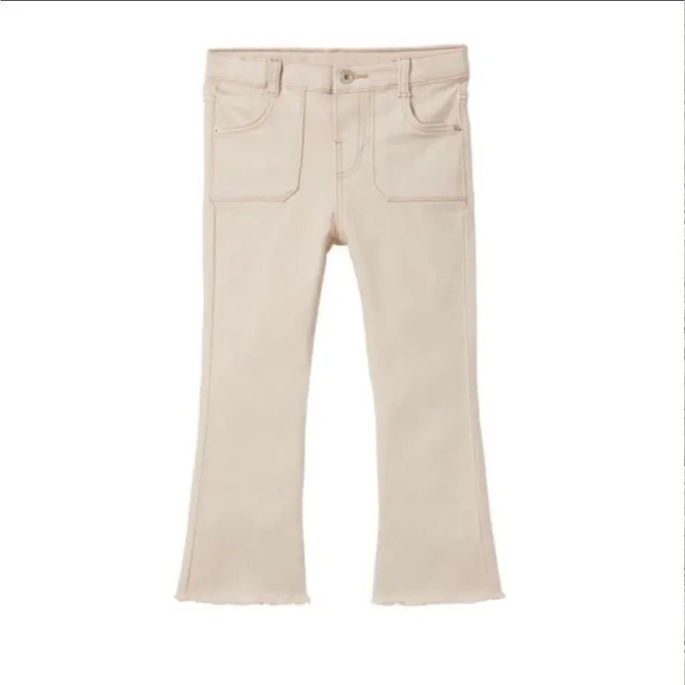 Zara Flared Frayed Jeans Kids size 12-18 months